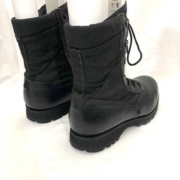 Belleville USA Black Leather/Gore-Tex Enforcement Duty Combat Boots Men Size 11R